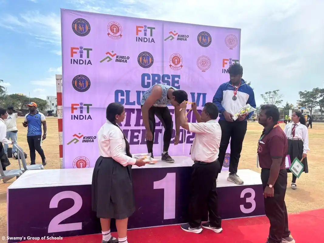 WINS GOLD MEDAL AT CBSE VI ATHLETICS MEET 2026